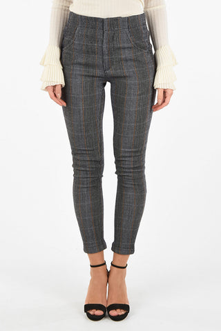 District Check Slim Fit Pants
