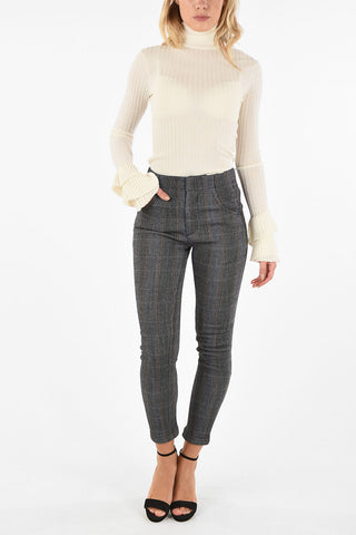 District Check Slim Fit Pants