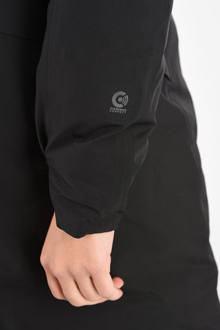 Cappotto con Abbottonatura Nascosta in Cotone Spalmato