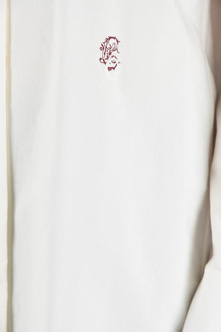 Hidden Closure Longline Shirt 