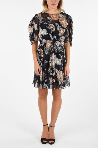 SEEBY Floral Printed Mini Dress
