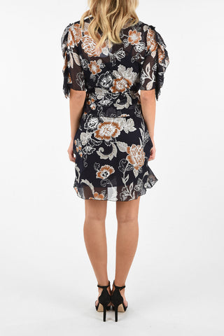 SEEBY Floral Printed Mini Dress