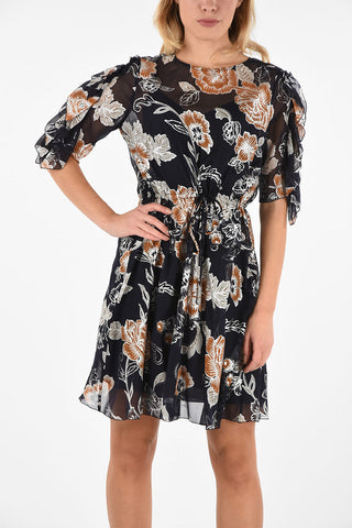 SEEBY Floral Printed Mini Dress