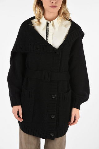 Oversized Cardigan with Belt