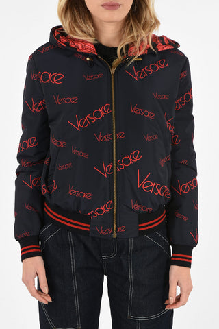 Reversible Hooded Bomber Jacket
