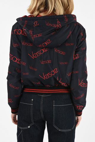 Reversible Hooded Bomber Jacket