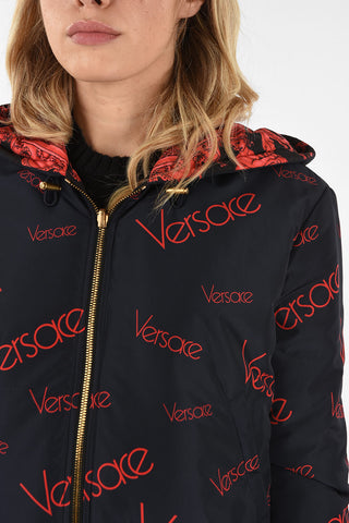 Reversible Hooded Bomber Jacket