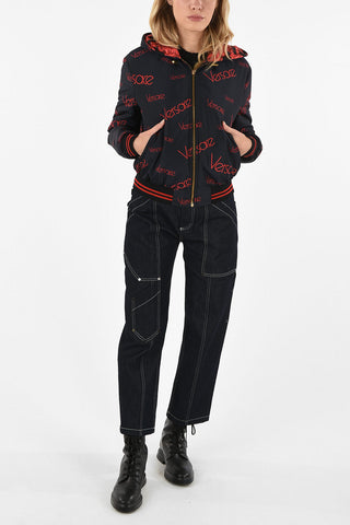 Reversible Hooded Bomber Jacket