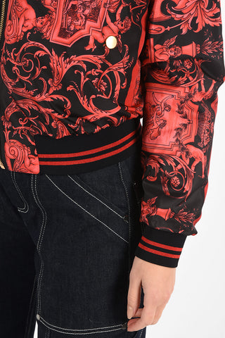 Reversible Hooded Bomber Jacket