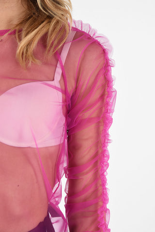 Blusa in Tulle