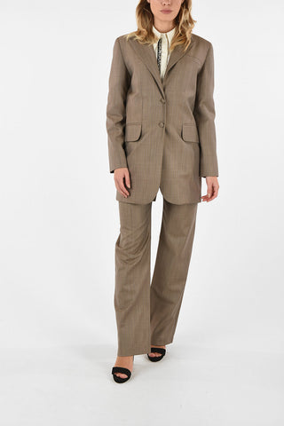 awning striped 2-button blazer
