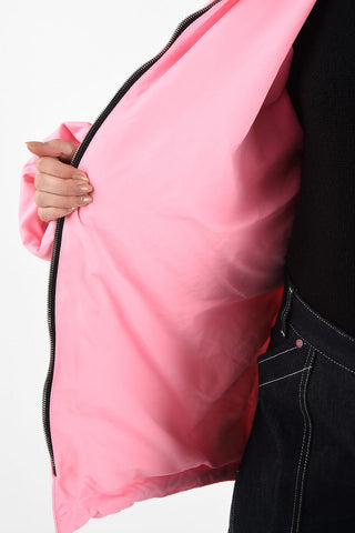 Down Jacket with Removable Denim Vest