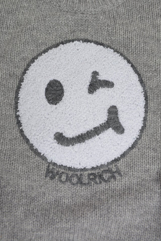 Smile embroidered sweater