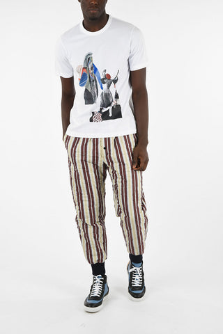 Cotton Printed Crew-Neck T-Shirt
