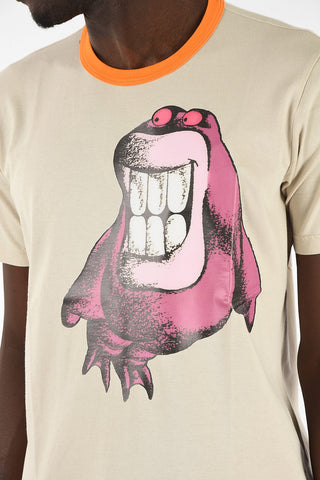 BRUNO BONETTO Cotton Printed Crew-Neck T-Shirt