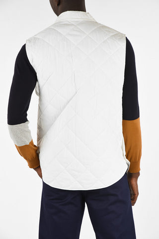 Padded Half Zip Gilet