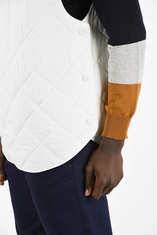 Padded Half Zip Gilet