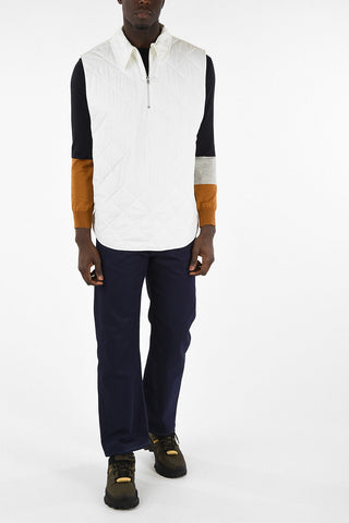 Padded Half Zip Gilet