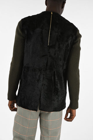Fur Crew-Neck Sweather