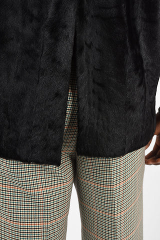 Fur Crew-Neck Sweather