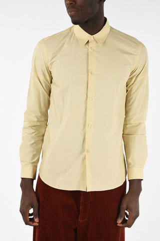 Cotton Spread Collar Shirt L/S