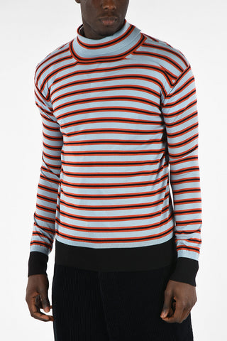 Maglia a Collo Alto in Lana Bayeder