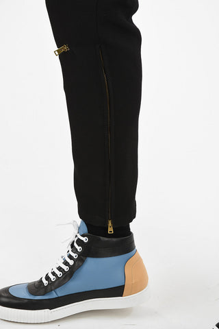 Straight Fit Pants with Hidden Closure