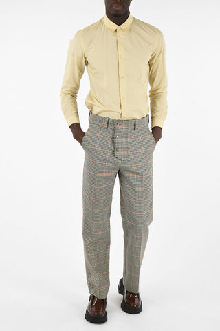 Houndsthoot Printed Jetted Pocket Pants with Belt Loops