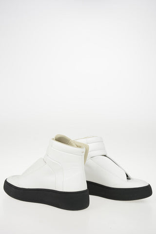 MM2 Leather High-Top Sneakers