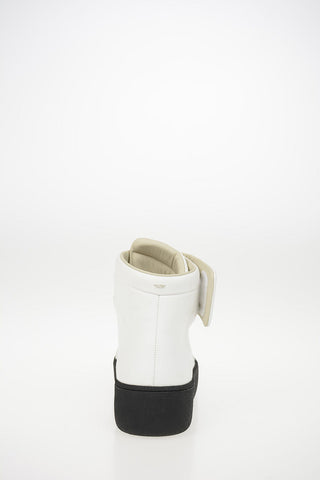 MM2 Leather High-Top Sneakers