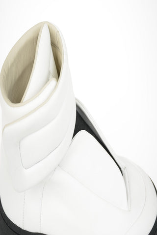 MM2 Leather High-Top Sneakers
