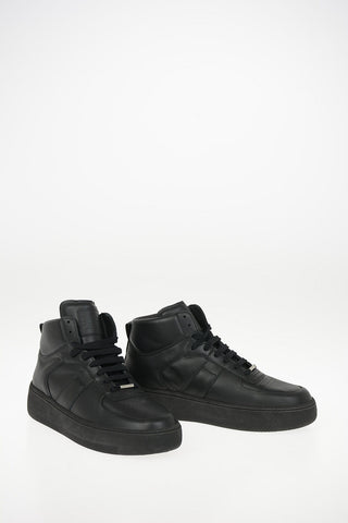 MM22 Leather High-top Sneakers