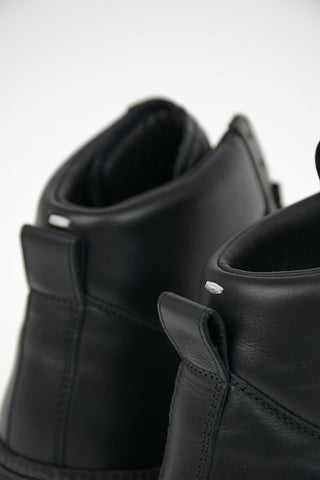 MM22 Leather High-top Sneakers