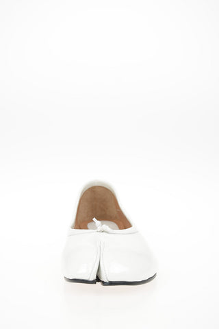 MM22 Leather TABI Ballet Flat