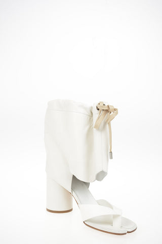 MM22 8cm Leather TABI Sandals