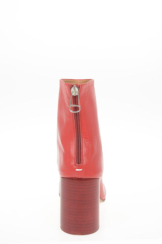 MM22 Stivaletto in Pelle con Zip 8cm