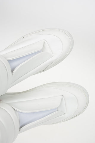 MM22  Leather High-Top Sneakers