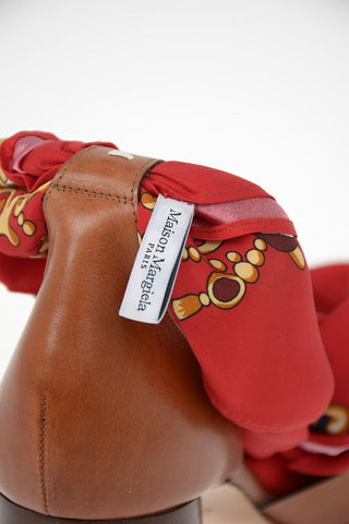 MM22 Ankle Strap Decolletè in pelle 9cm