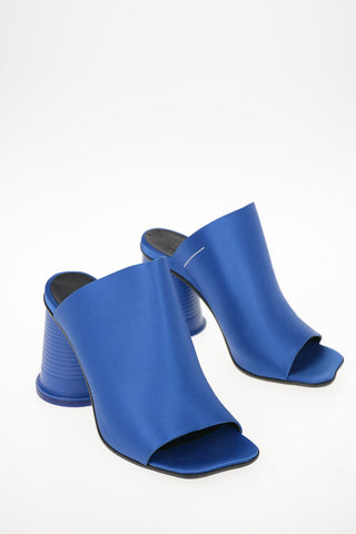 MM6 10cm Satin CUP TO GO Mules