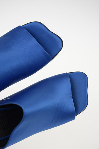 MM6 10cm Satin CUP TO GO Mules