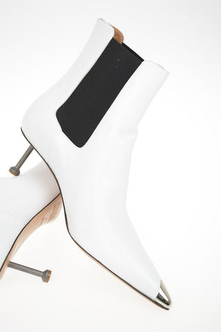 MM22 6cm Leather Chelsea Boots