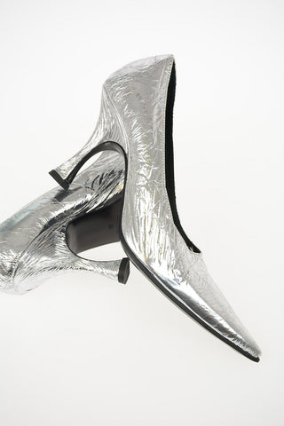 MM6 9cm Leather Pumps