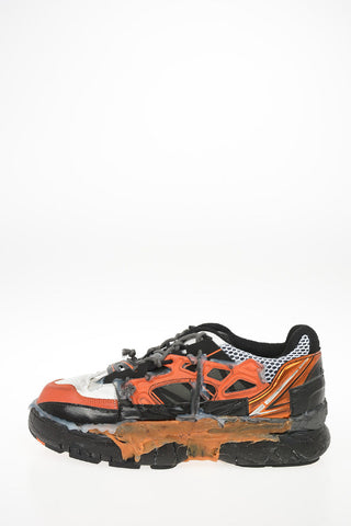 MM22 leather Vintage Effect SNEAKERS Sneakers