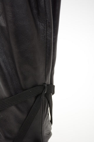 MM22 Stivale in Pelle con Laccio 9cm