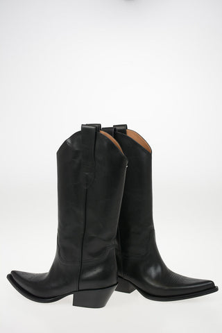 MM22 6cm Leather Wester Boots