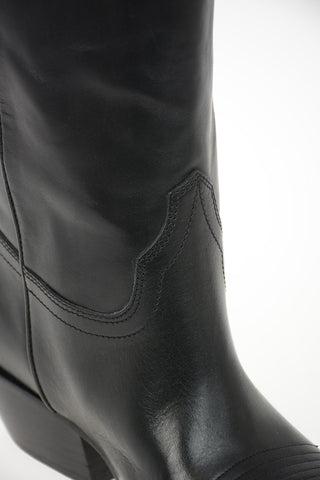 MM22 6cm Leather Wester Boots