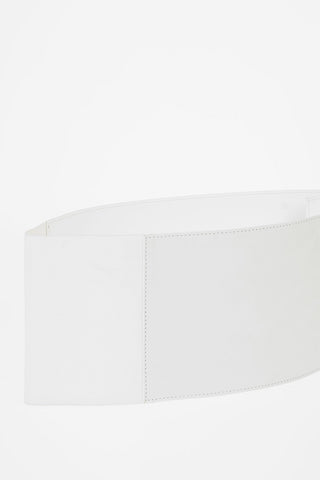 MM6 Leather Band Belt