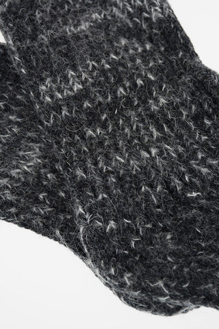 MM6 Wool Knitted Bootleg