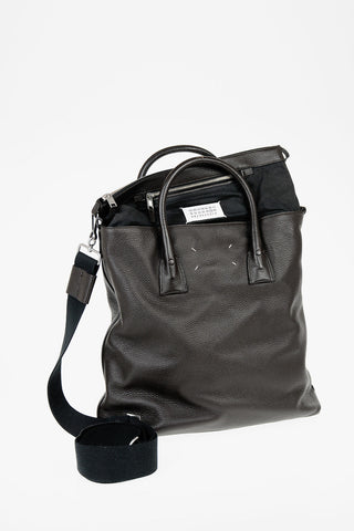 MM11 Leather Shopping Bag