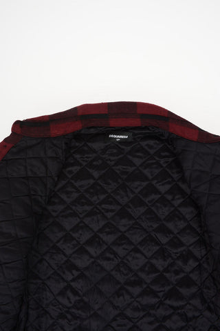 gun club check Padded ICON blouson
